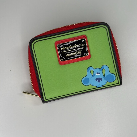 Loungefly nicklelodean blues clues signature chair sketch book wallet - Picture 2 of 12